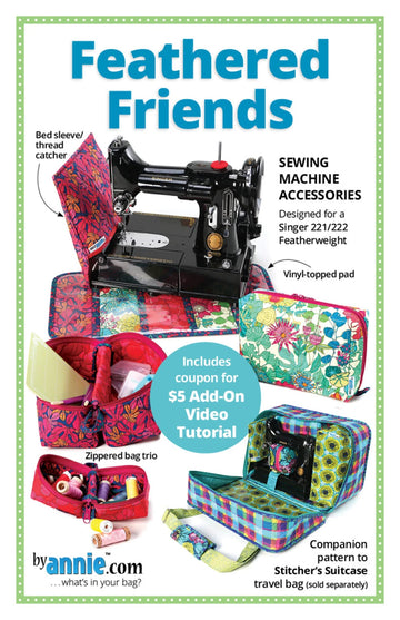 Feathered Friends Sewing Pattern by ByAnnie - front cover