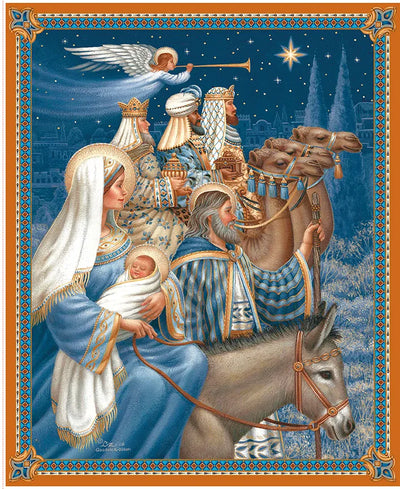 Picture a Christmas II The Nativity Panel 36" x 43"