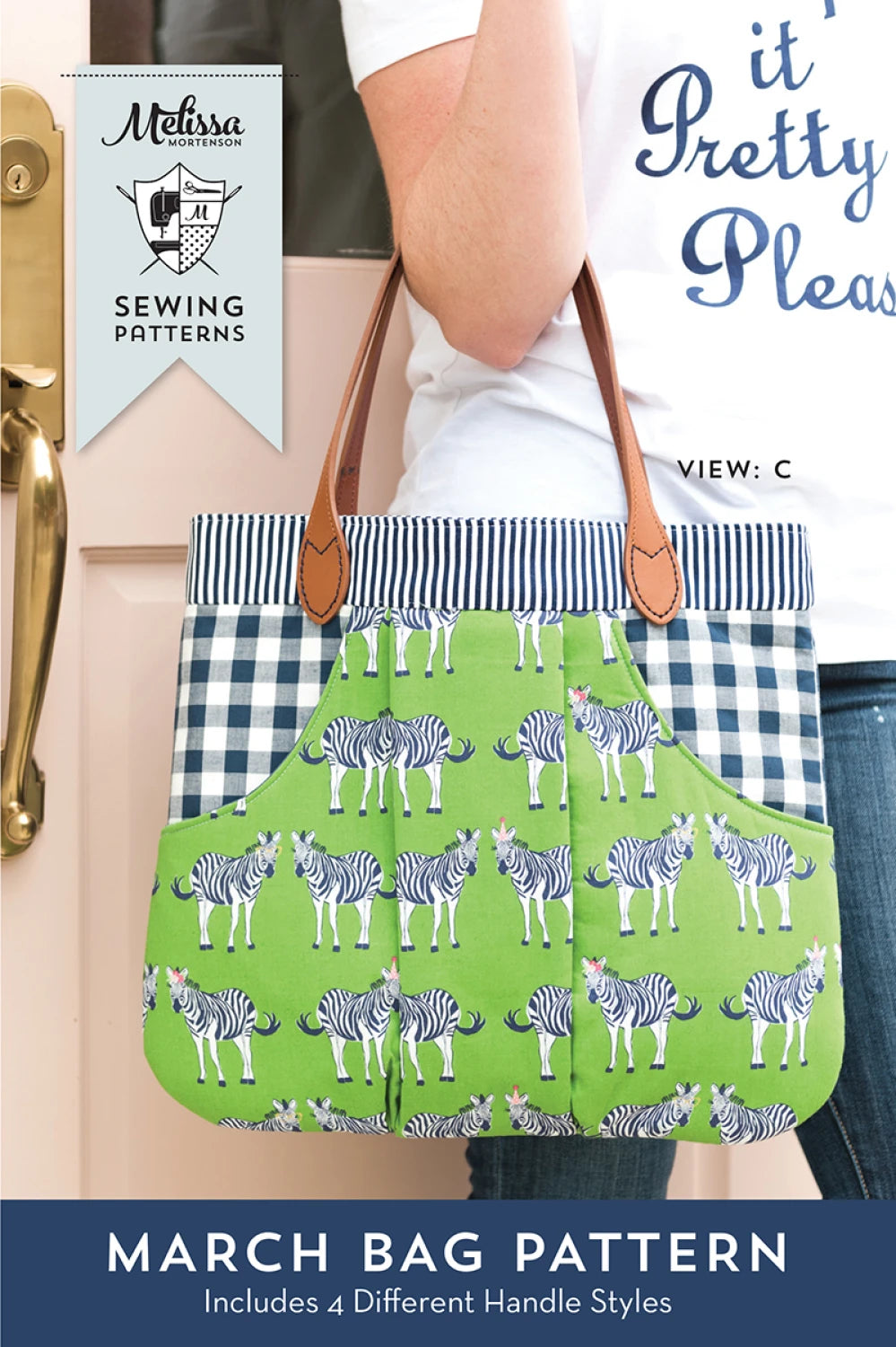March Bag Pattern - image 1 - quilting supply from Quilted Joy