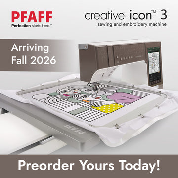 Pfaff Creative Icon 3 Sewing and Embroidery Machine