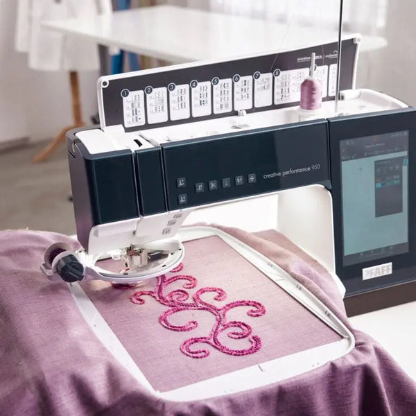 An Embroidery machine with personality traits