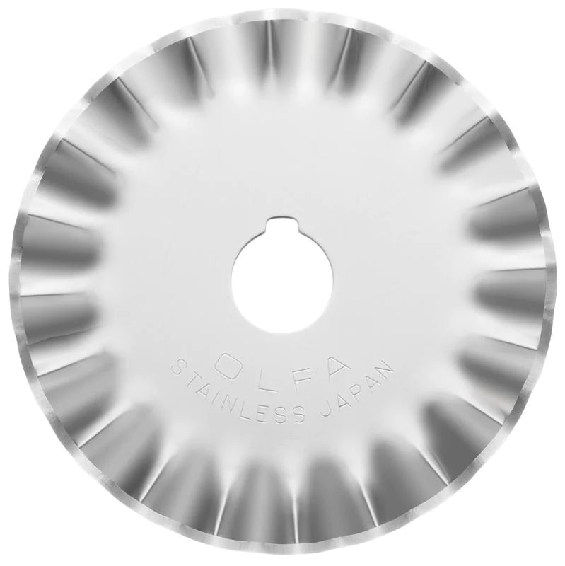 OLFA Pinking Rotary Replacement Blade - 45mm