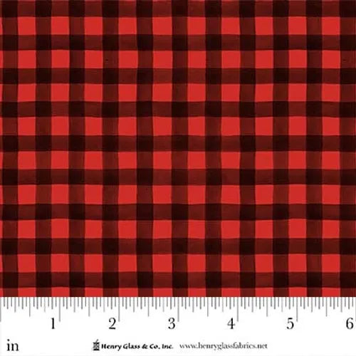 Pinecone Ridge Lodge Buffalo Plaid Fabric Yardage