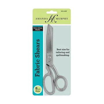 Amanda Murphy 8 inch Shears Brushed Nickel - fabric scissors