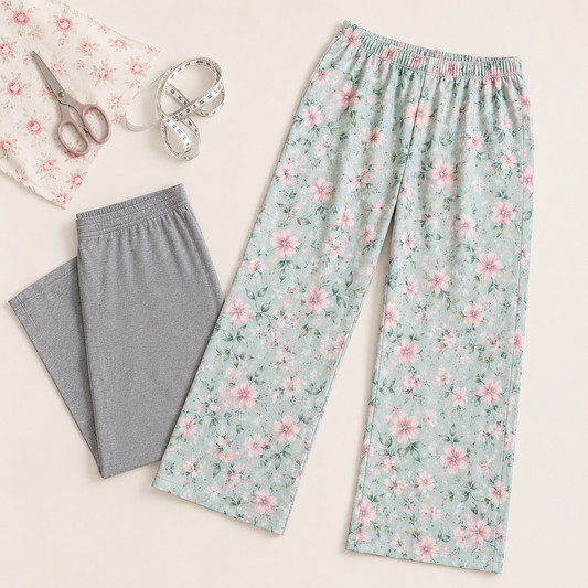 Make Your Own Pajama Bottoms sewing class at Quilted Joy