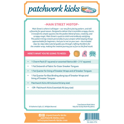 Patchwork Kicks Main Street Midtop Pattern
