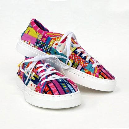 Patchwork Kicks Main Street Midtop Pattern
