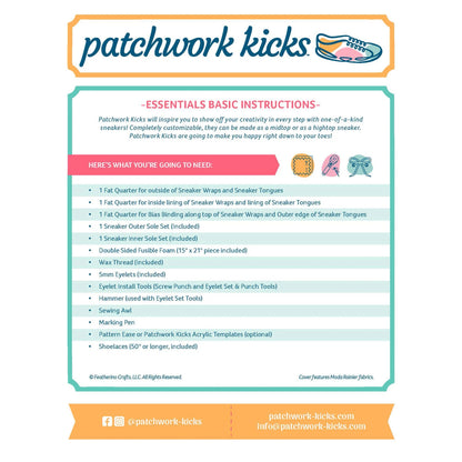 Patchwork Kicks White Essentials Kit
