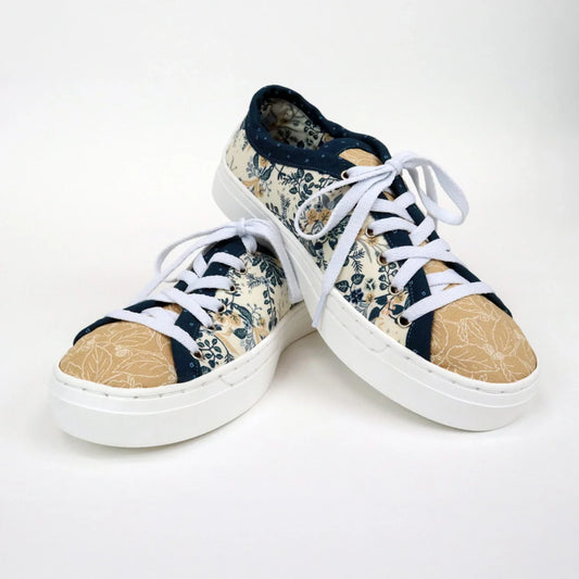 Patchwork Kicks Class - hands-on shoe-making workshop using Patchwork Kicks kits