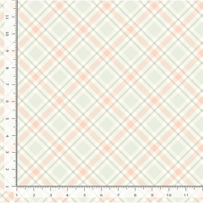 'Til the Cows Come Home Baby Tartan Plaid  Fabric Yardage