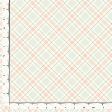 'Til the Cows Come Home Baby Tartan Plaid  Fabric Yardage - quilt fabric for sewing and quilting projects