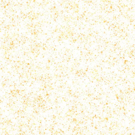 Paint Pop White with Yellow Flecks Fabric Yardage