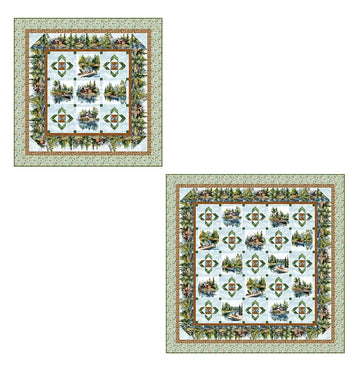 The Hideaway Quilt Pattern - quilting pattern with step-by-step instructions