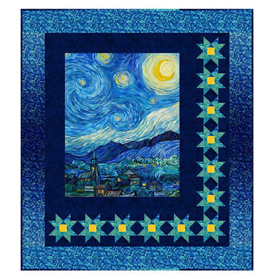 Stars at Midnight Quilt Kit