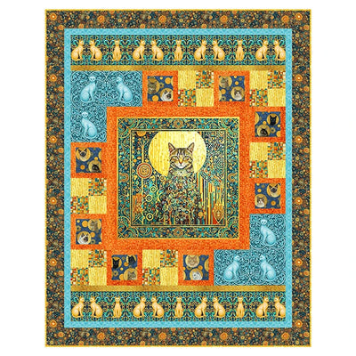 Imperial Cats Quilt Kit