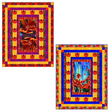 Tulip Festival Quilt Pattern - quilting pattern with step-by-step instructions