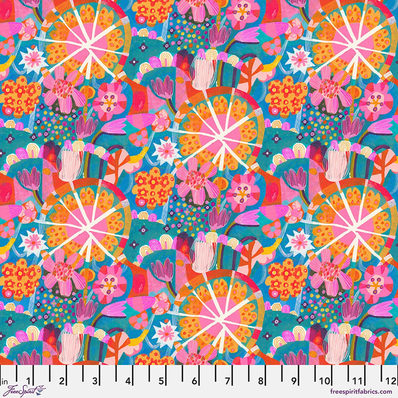 Colori Multi Star Fabric Yardage