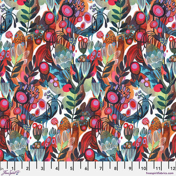 Colori White Cherie Fabric Yardage