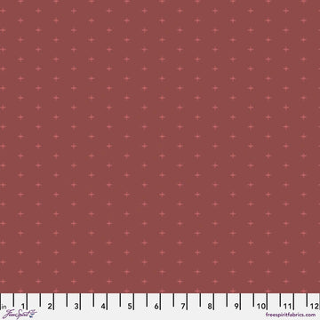 Chromatics Brick Cross Stitch Fabric Yardage - quilt fabric for sewing and quilting projects