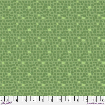 Chromatics Olive Stepping Stones Fabric Yardage - quilt fabric for sewing and quilting projects
