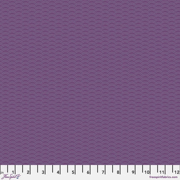 Chromatics Plum Crescent Fabric Yardage - quilt fabric for sewing and quilting projects