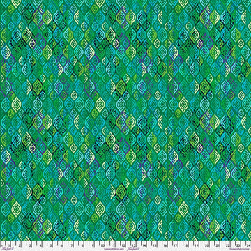 Soda Pop Green Groovy Fabric Yardage - quilt fabric for sewing and quilting projects
