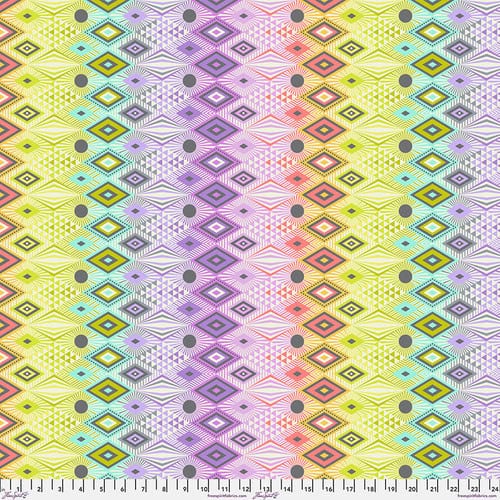 Tabby Road Deja Vu Prism Disco Lucy Fabric Yardage Product Photo