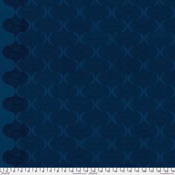 Grace Indigo Mindful Fabric Yardage - quilt fabric for sewing and quilting projects