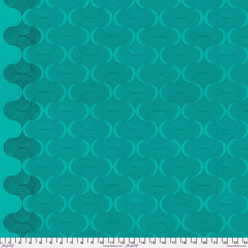 Grace Teal Mindful Fabric Yardage - quilt fabric for sewing and quilting projects