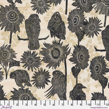 The Wisdom Neutral The Gathering Fabric Yardage - quilt fabric for sewing and quilting projects