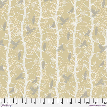 The Wisdom Neutral The View Fabric Yardage - quilt fabric for sewing and quilting projects