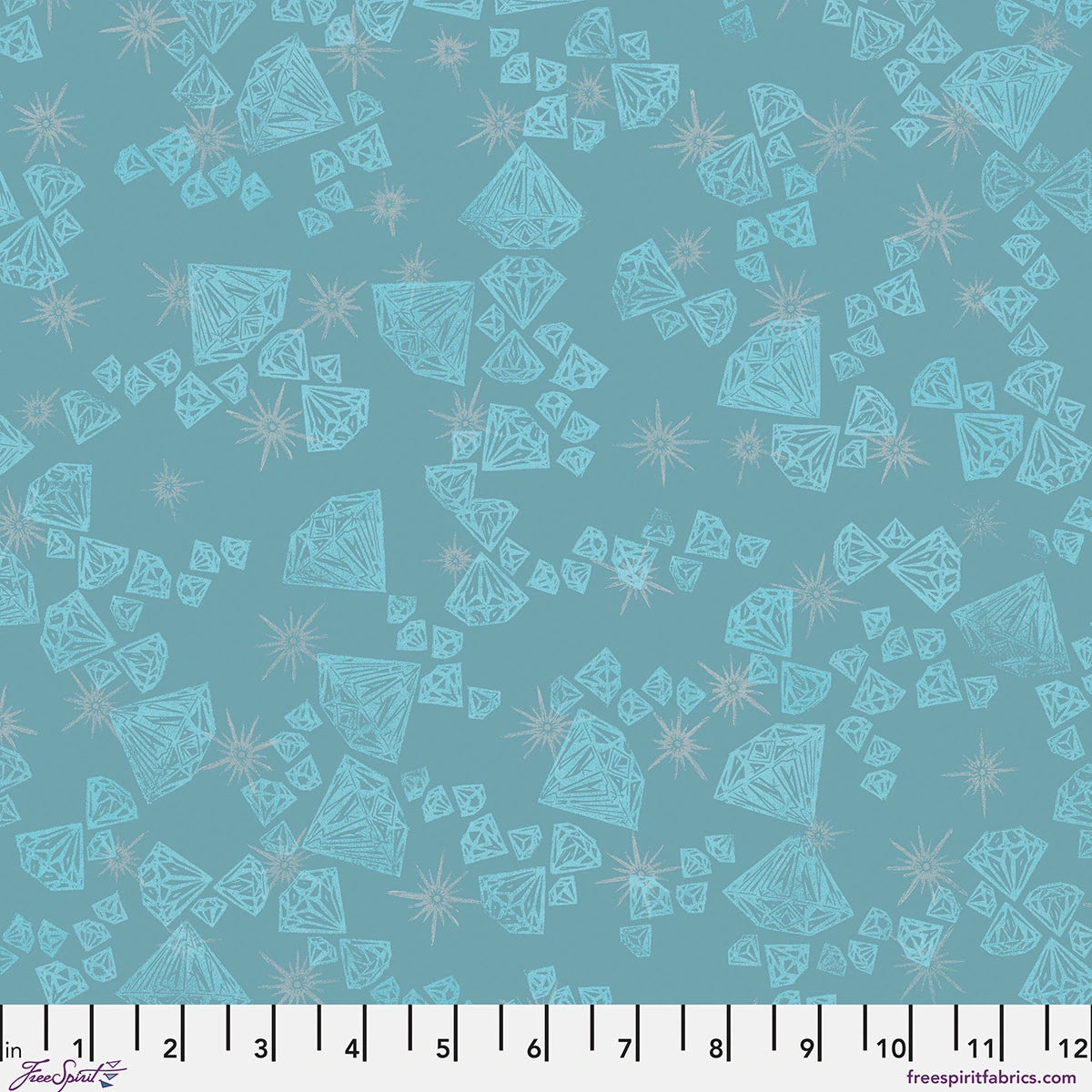 The Wisdom Cool The Shiny Things Fabric Yardage - quilt fabric for sewing and quilting projects