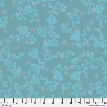 The Wisdom Cool The Shiny Things Fabric Yardage - quilt fabric for sewing and quilting projects