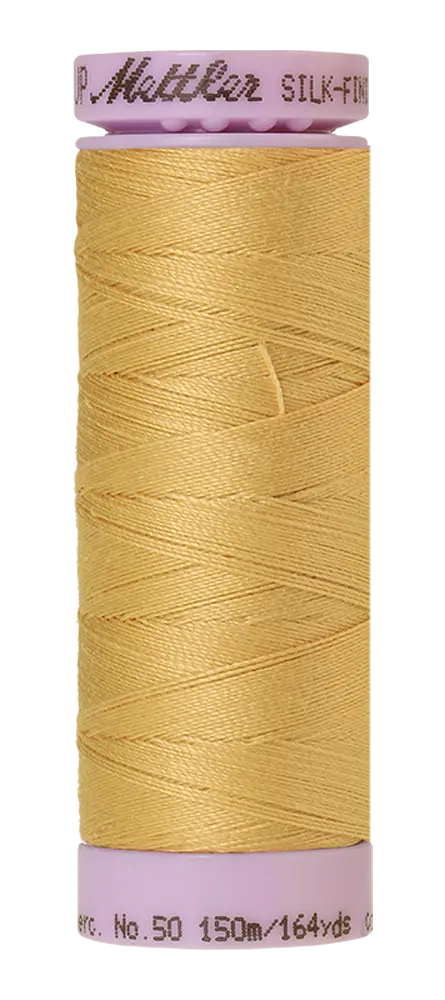 Mettler Cotton Silk Finish 50wt 150m Parchment