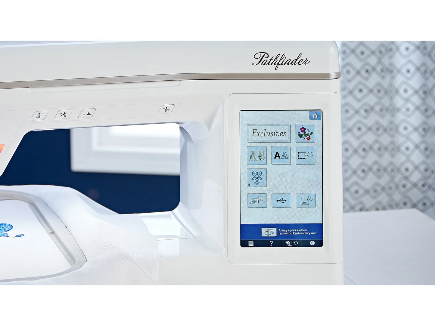 Baby Lock Pathfinder Embroidery Machine