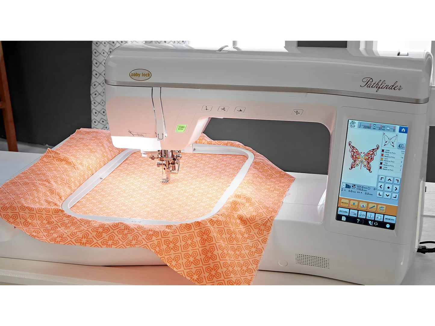 Baby Lock Pathfinder Embroidery Machine