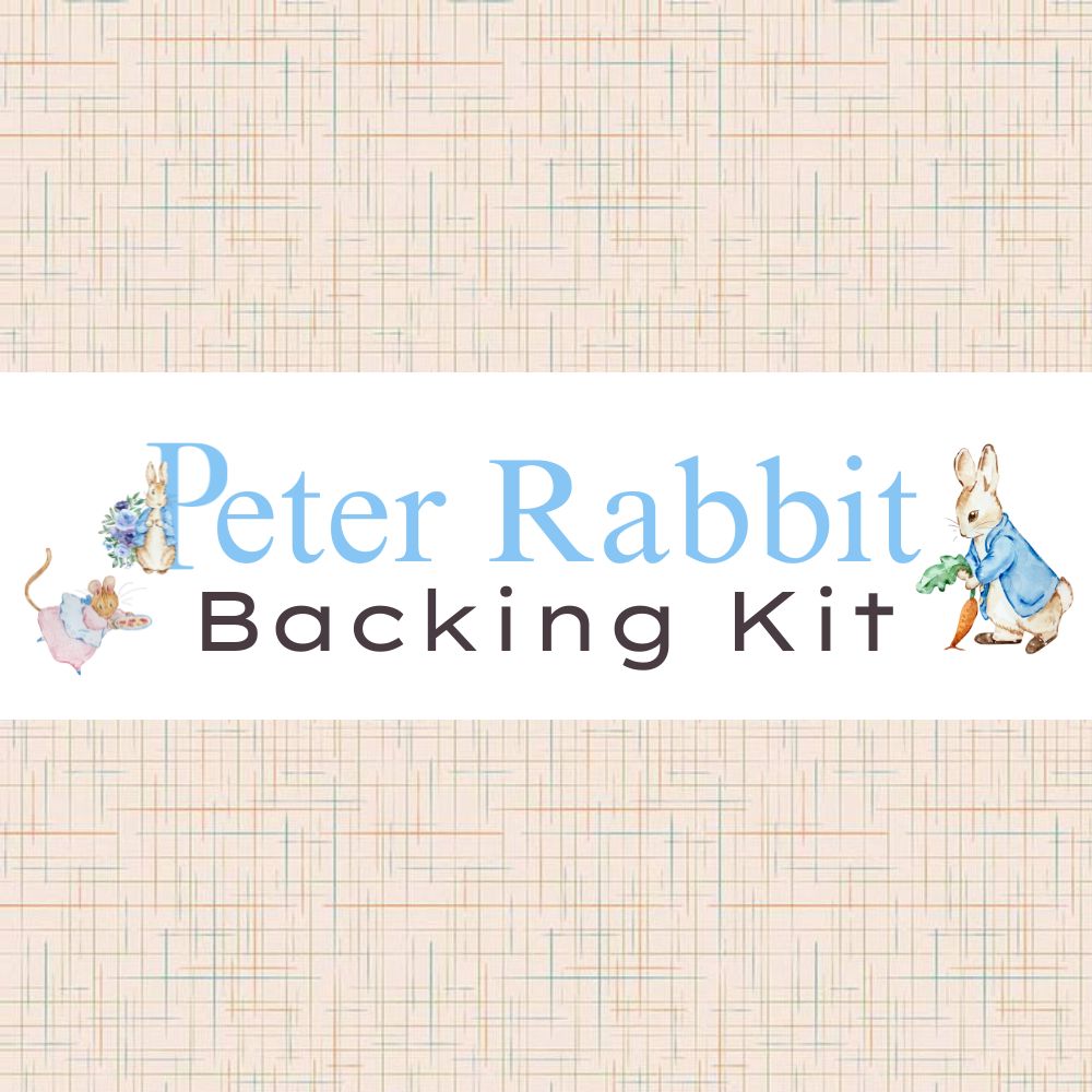 Peter Rabbit Backing Kit Autumn Gunny Sack Latte