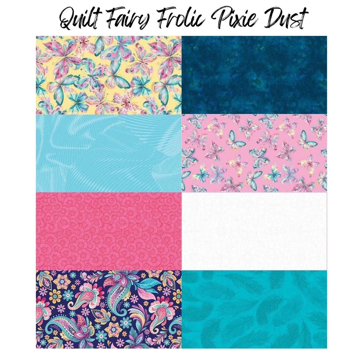 Quilt Fairy Frolic Pixie Dust Quilt Kit - PRESALE