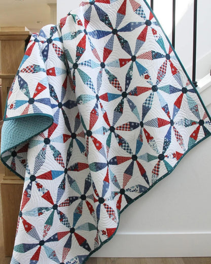Porchside Orchard Quilt Kit - image 1 - complete quilt kit with fabric and instructions