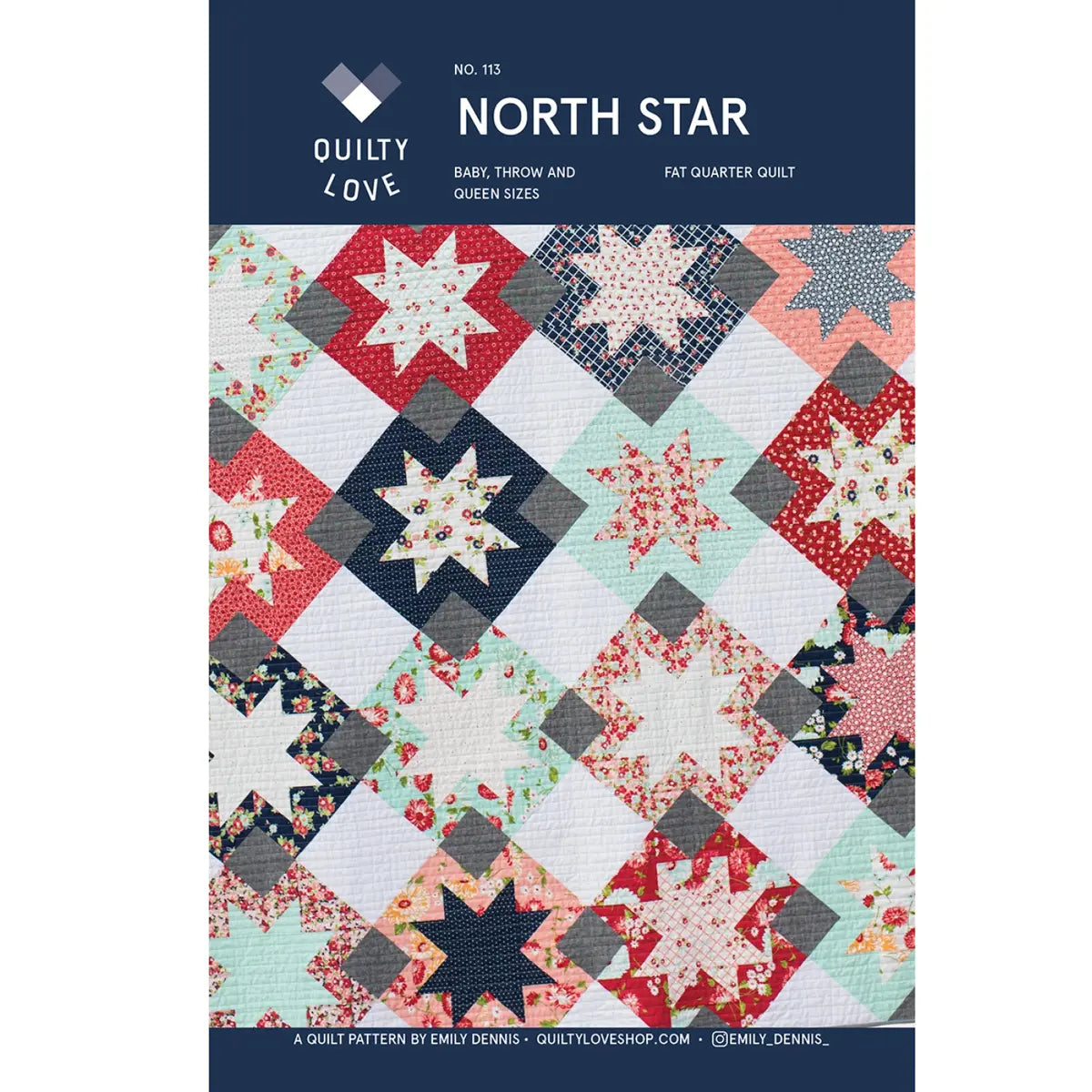 North Star Quilt Pattern – Quilted Joy