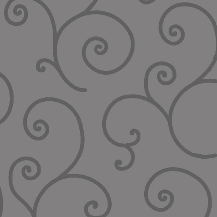 Kimberbell Scroll - Grey 108