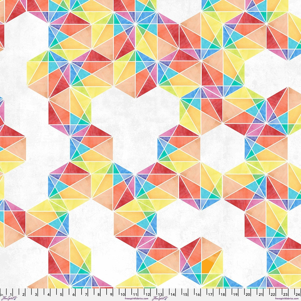 Hue Polychrome Prismatic 108" Wide 3 Yard Quilt Fabric Back Pack - image 1 - quilt fabric for sewing and quilting projects