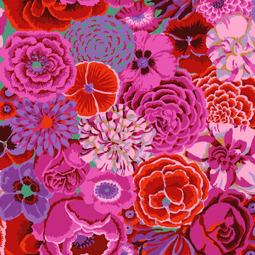 Kaffe Fassett Collective Magenta Bekah 108" Wide Quilt Backing Fabric