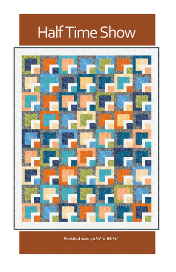 Half Time Show Quilt Pattern - image 1 - quilting pattern with step-by-step instructions