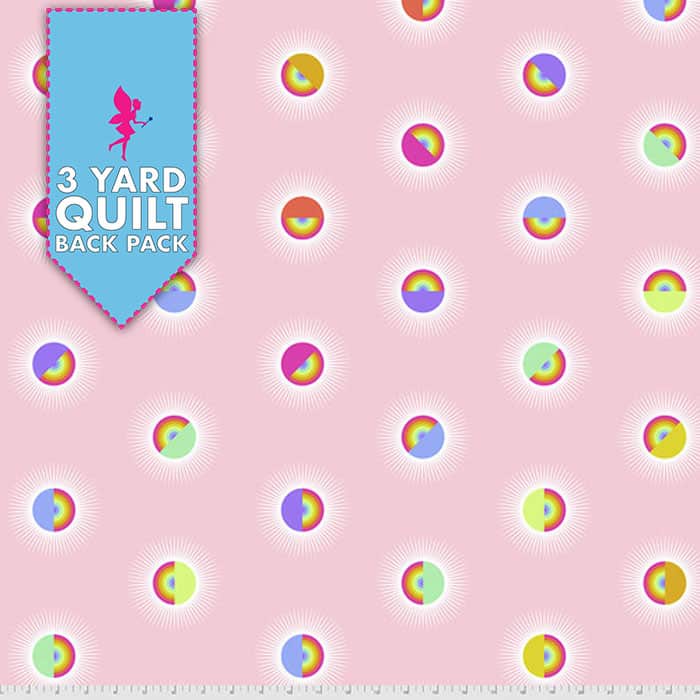 Saturdaze - Guava 108" 3 Yard Quilt Fabric Back Pack