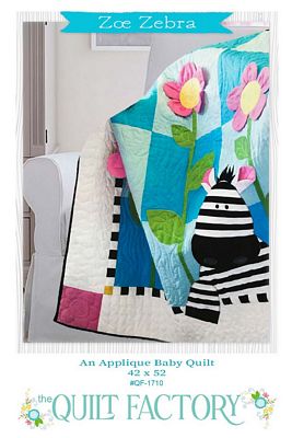 Zoe Zebra Quilt Pattern