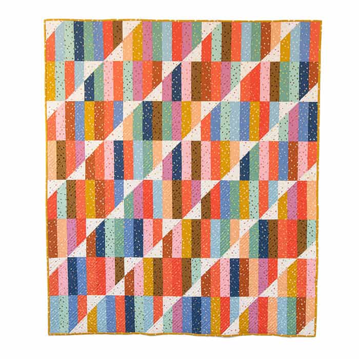 Happy Stripes Quilt Pattern