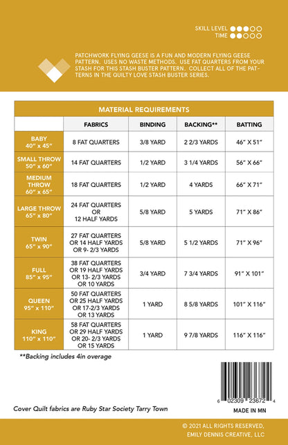 Patchwork Flying Geese