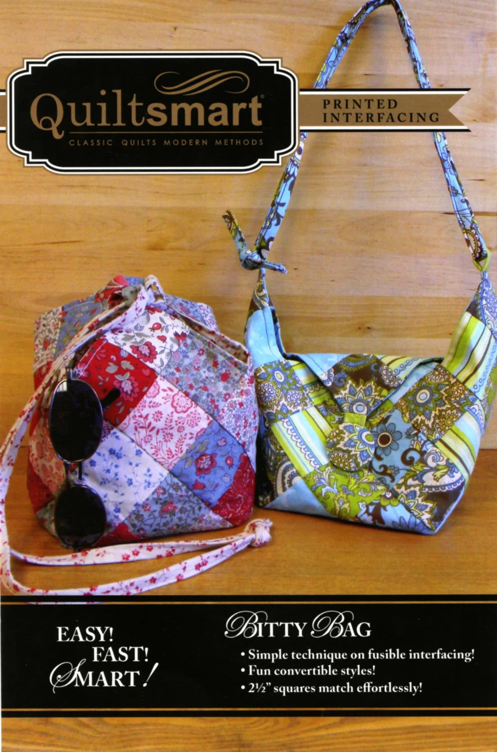 Bitty Bag Fun Pack Pattern - image 1 - quilting supply from Quilted Joy