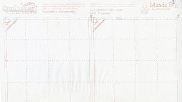 Mondo Bag Interfacing Panel - quilt fabric panel for quilting projects